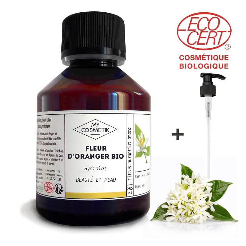 Hydrolat De Fleur D Oranger Bio Ideal Pour Les Peaux Sensibles