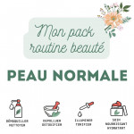 Pack routine peau normale, cosmétiques maison