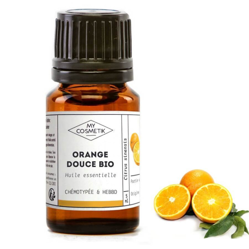 Huile essentielle Oranger doux zeste, Bio Lumiflor - EXPERTS HUILES  ESSENTIELLES