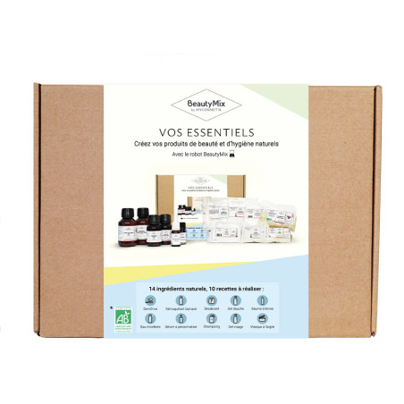 Coffret Vos Essentiels : routine complète faite maison