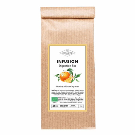 Infusion Digestion Bio (Verveine, mélisse et agrumes) - 50 g