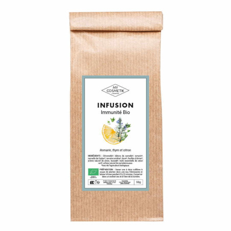 Infusion Immunité Bio (Romarin, thym, citron) - 50 g