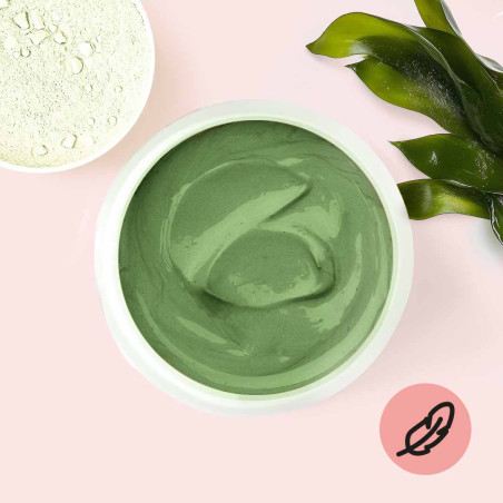 Recette de masque argile blanche et spiruline