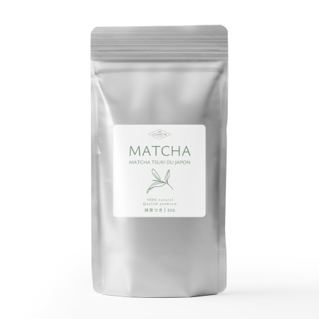 Matcha Bio Tsuki – Thé vert en poudre d’exception du Japon