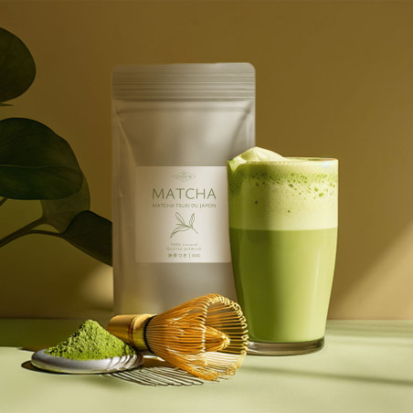 Matcha Bio Tsuki – Thé vert en poudre d’exception du Japon