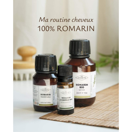 Ma routine cheveux - 100% Romarin