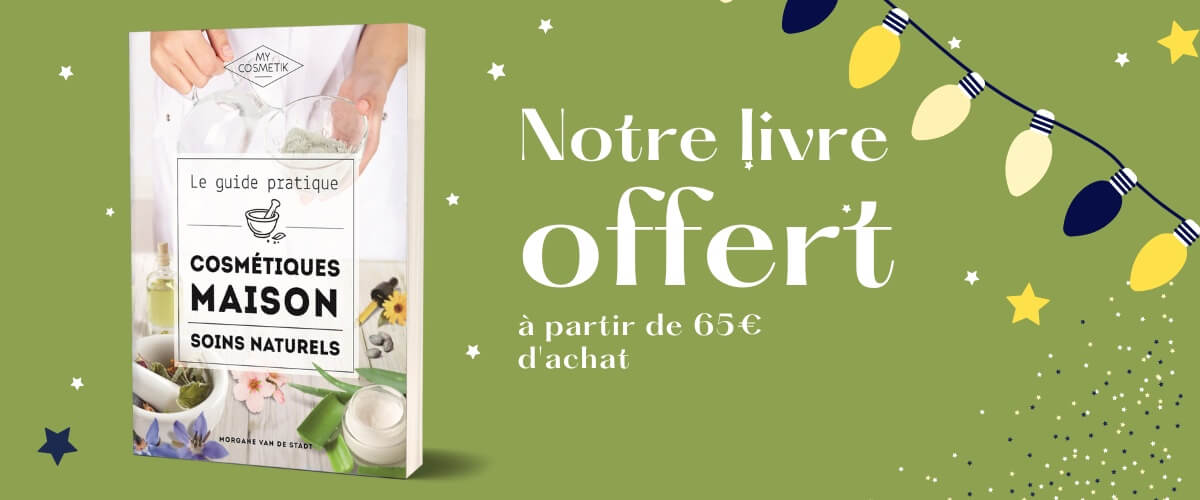 Livre "le guide des cosmétiques maison" offert