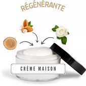 Recette de crème hydratante et régénérante Amande douce & Bois de Rose